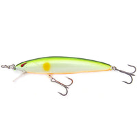 Bewertung von Anonym für das Produkt Laydown Minnow Just Wakasagi Lime Ayu Orange Belly