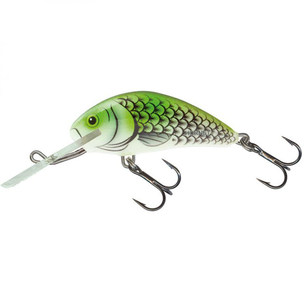 Salmo Hornet 6 cm Floating Olive Hot Spot