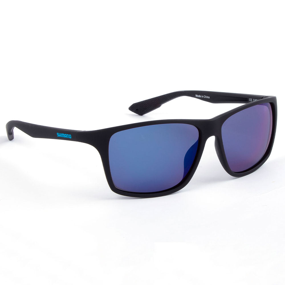 Shimano-Eyewear-Matte-Black-Blue-Mirror-02