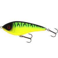 Bewertung von Till für das Produkt Swim Glidebait 12 cm | 53 g | Suspending Firetiger