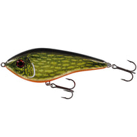 Bewertung von Philipp B für das Produkt Swim Glidebait 12 cm | 58 g | Sinking Real Baltic Pike