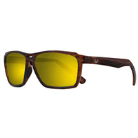 Bewertung von Philipp für das Produkt W6 Street | Polarisationsbrille Matte Brown Stripe - LB Brown LM Yellow AR Green / W6 Street 150