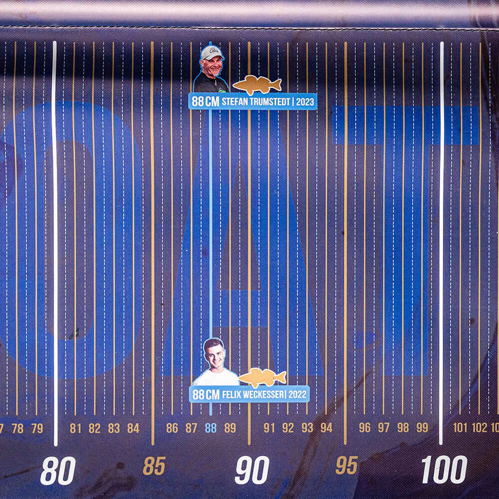 YPC Boat 2026 Measure Mat Zanderrekorde