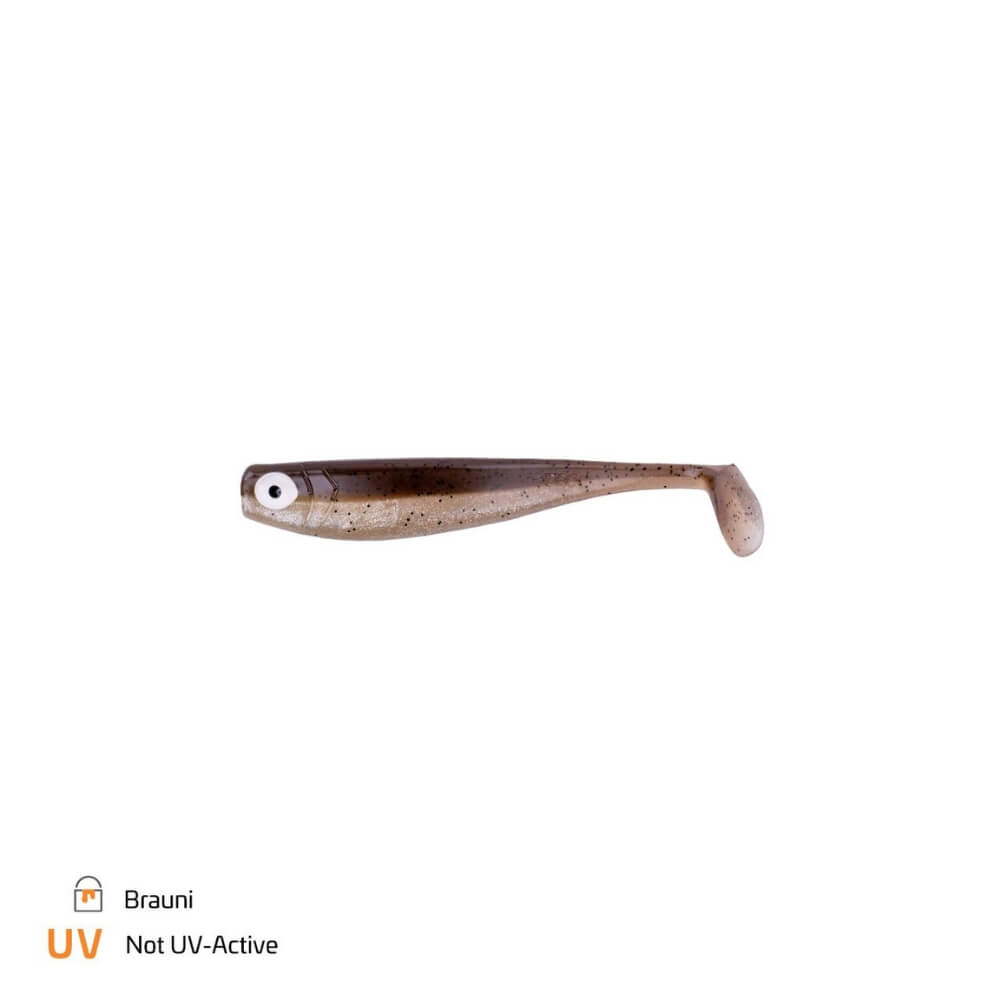 Zeck Hänels ZANDER Gummi 9 cm Brauni