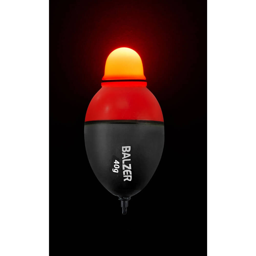 Balzer MK Adventure Deadbait Elektropose Hecht Beleuchtung Rot