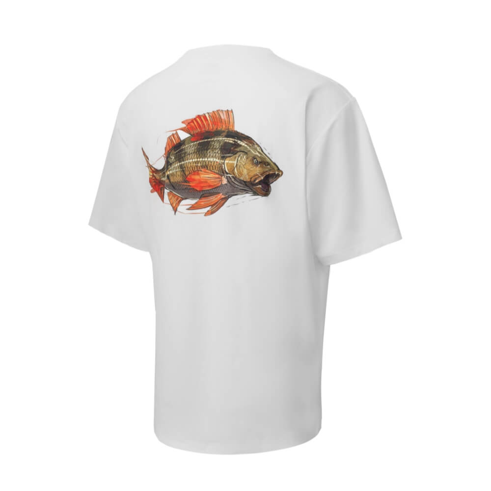 BKK Short Sleeve Casual Shirt Perch (White)