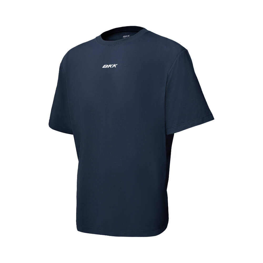 BKK Short Sleeve Casual Shirt Pike (Navy Blue) Front