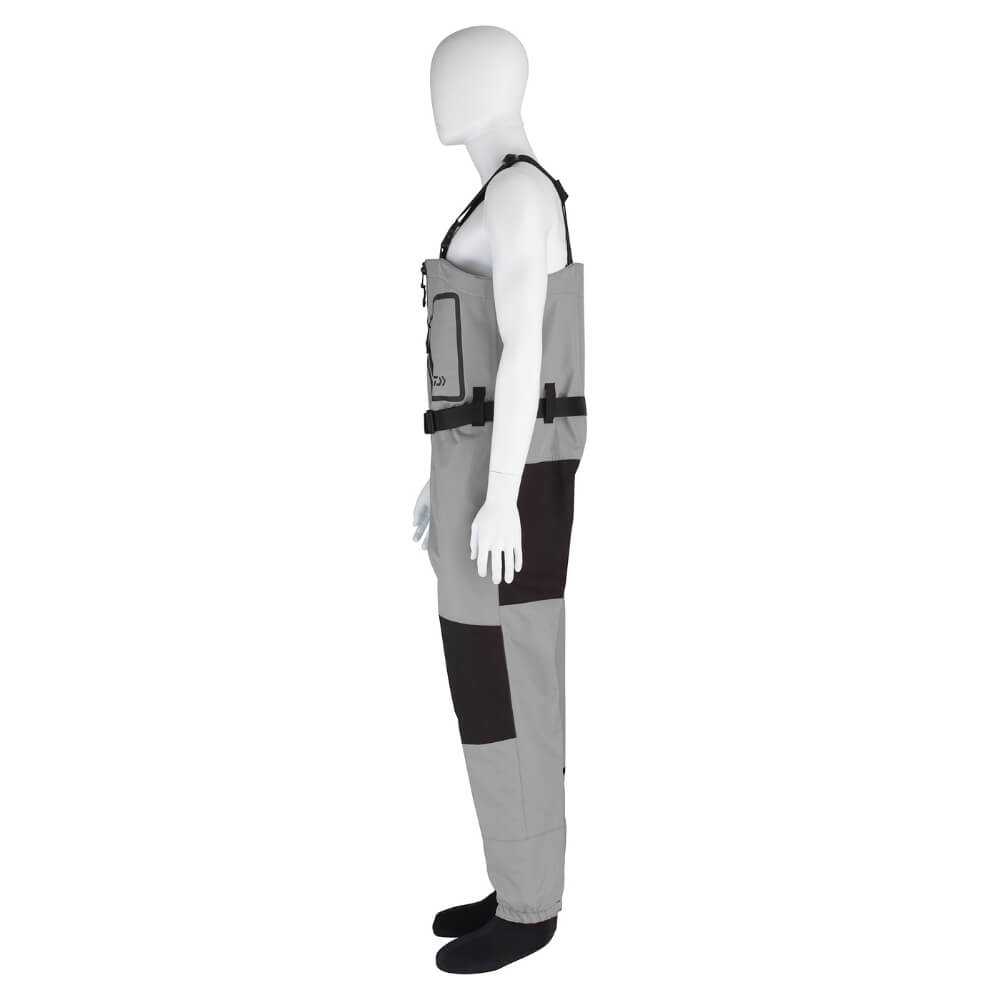 Daiwa D-VEC Breathable Zipped Waders Side
