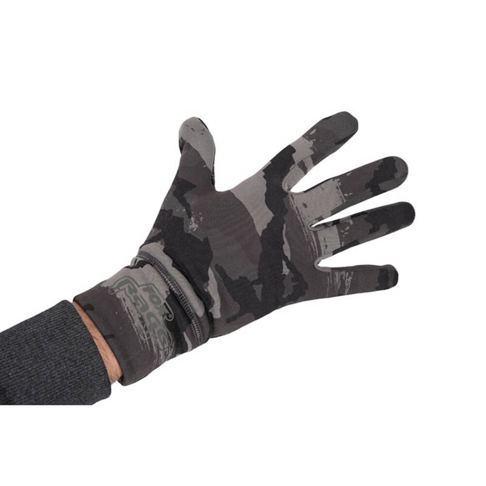 Fox Rage Camo Gloves bei HechtundBarsch.at