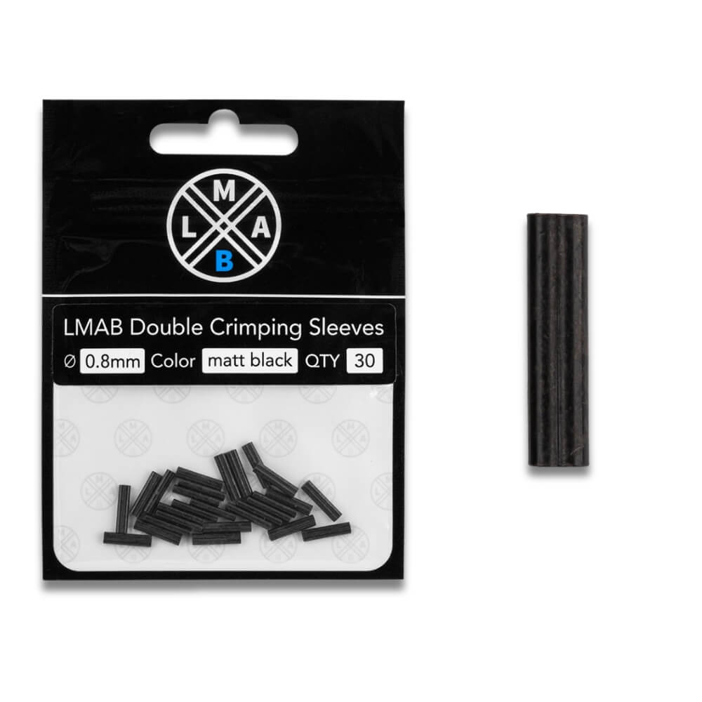 LMAB Doppelklemmhülse / Double Crimping Sleeve 0,8 mm