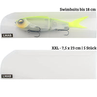 Bewertung von Philipp für das Produkt Lure Sleeve XXL / 7.5 x 23 cm