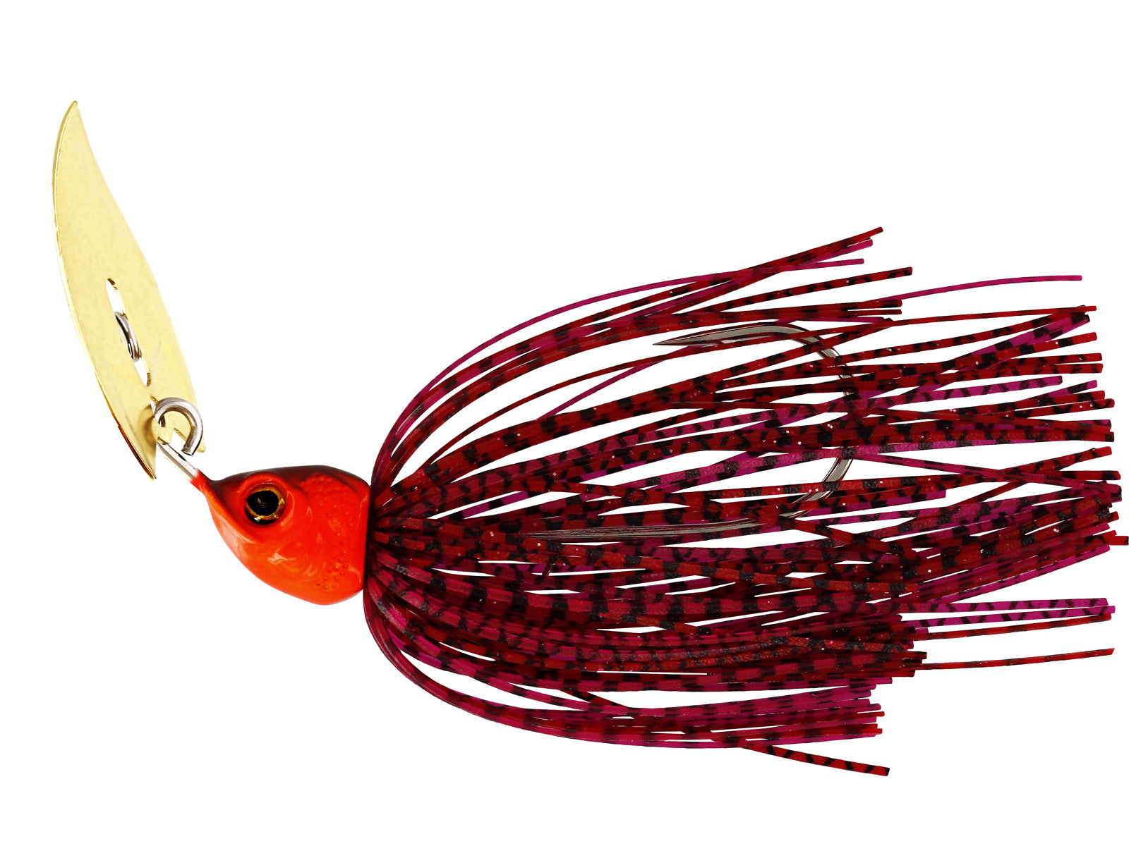 BladeBite V2 Tungsten Bladed Jig in 7g / 9 g / 14 g / 21 g und der Farbe Fire Craw