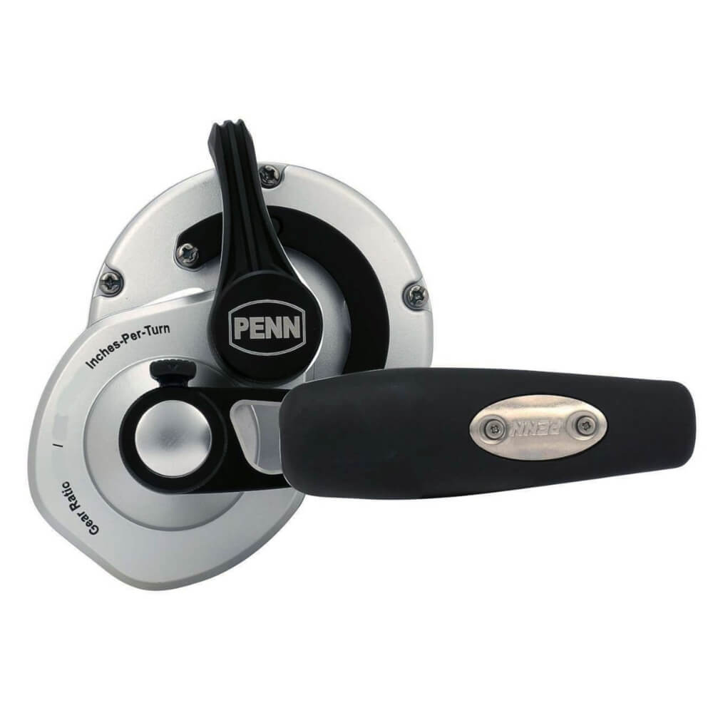 Fathom II Lever Drag 2-Speed Conventional Reel Bent T Handle 15XNLD2 LH