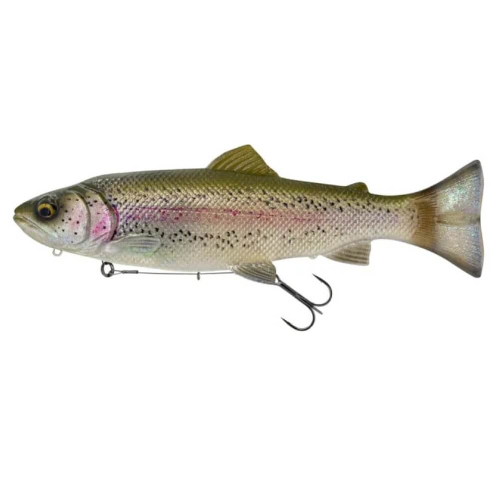Savage Gear 3D Line Thru Pulsetail Trout 16 cm / Clear Raibow Trout