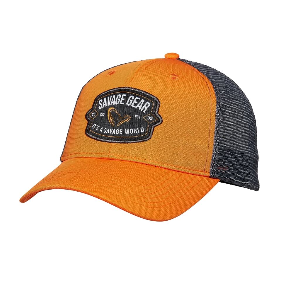Savage Gear Badge Trucker Cap (Orange)