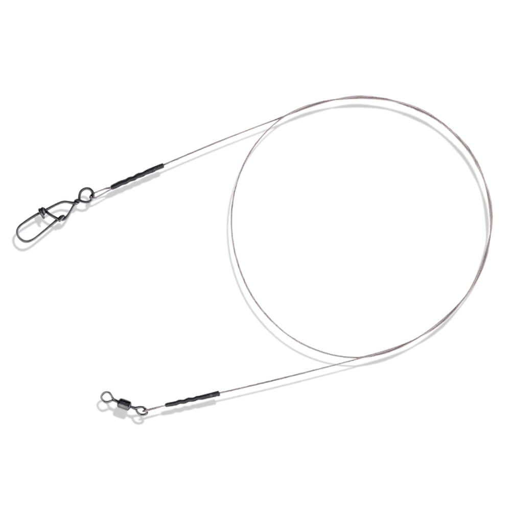 SPRO Matte Black Leader 7x7 Wire 