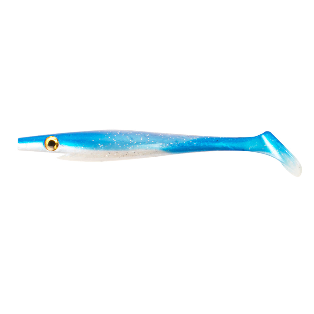 Strike Pro The Pig Shad Junior 8 20 cm Blue Pearl