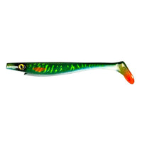 Bewertung von Customer für das Produkt The Pig Shad Junior 8" | 20 cm Green Motoroil Pike UV