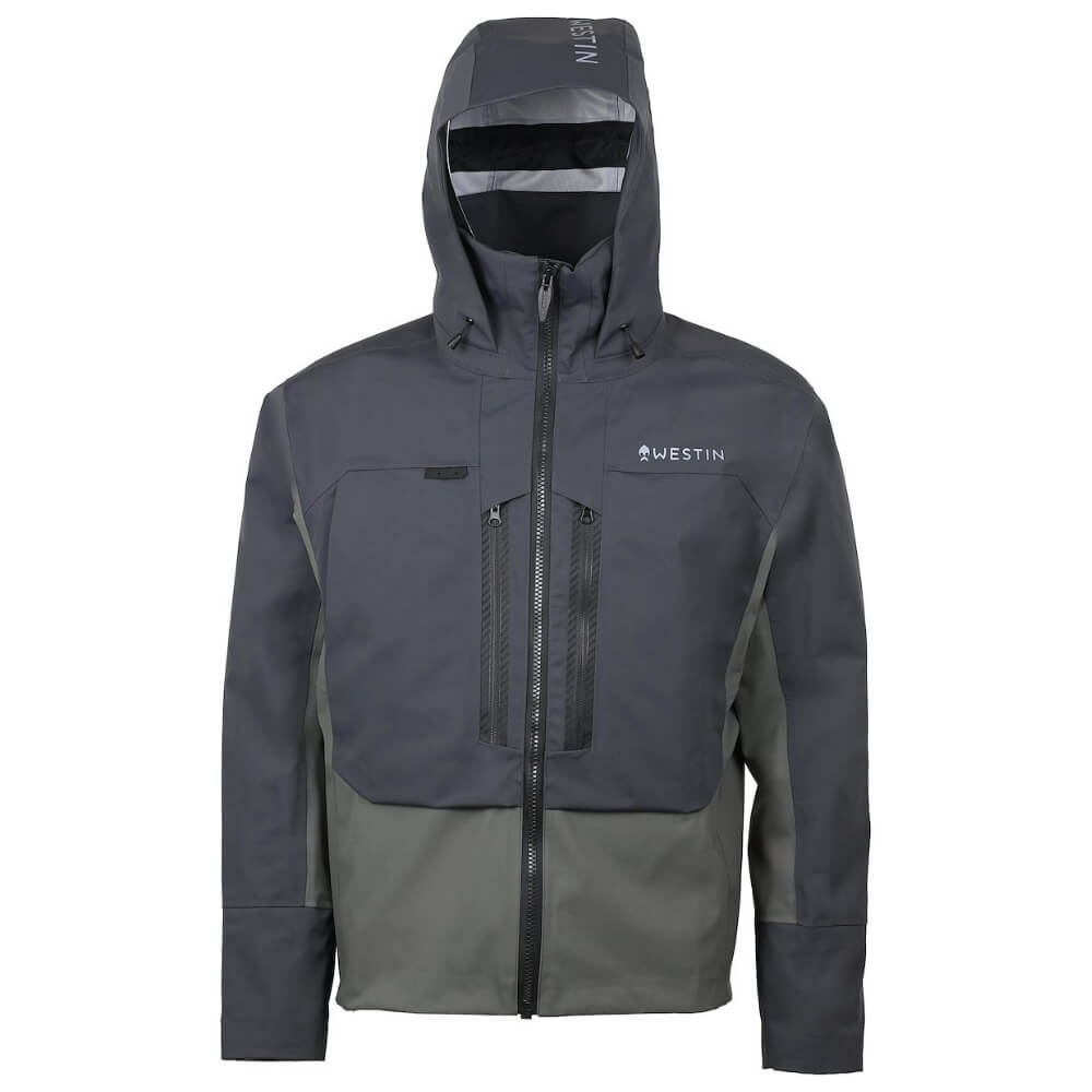 Westin W8 Wading Jacket (Dark Shadow) Front