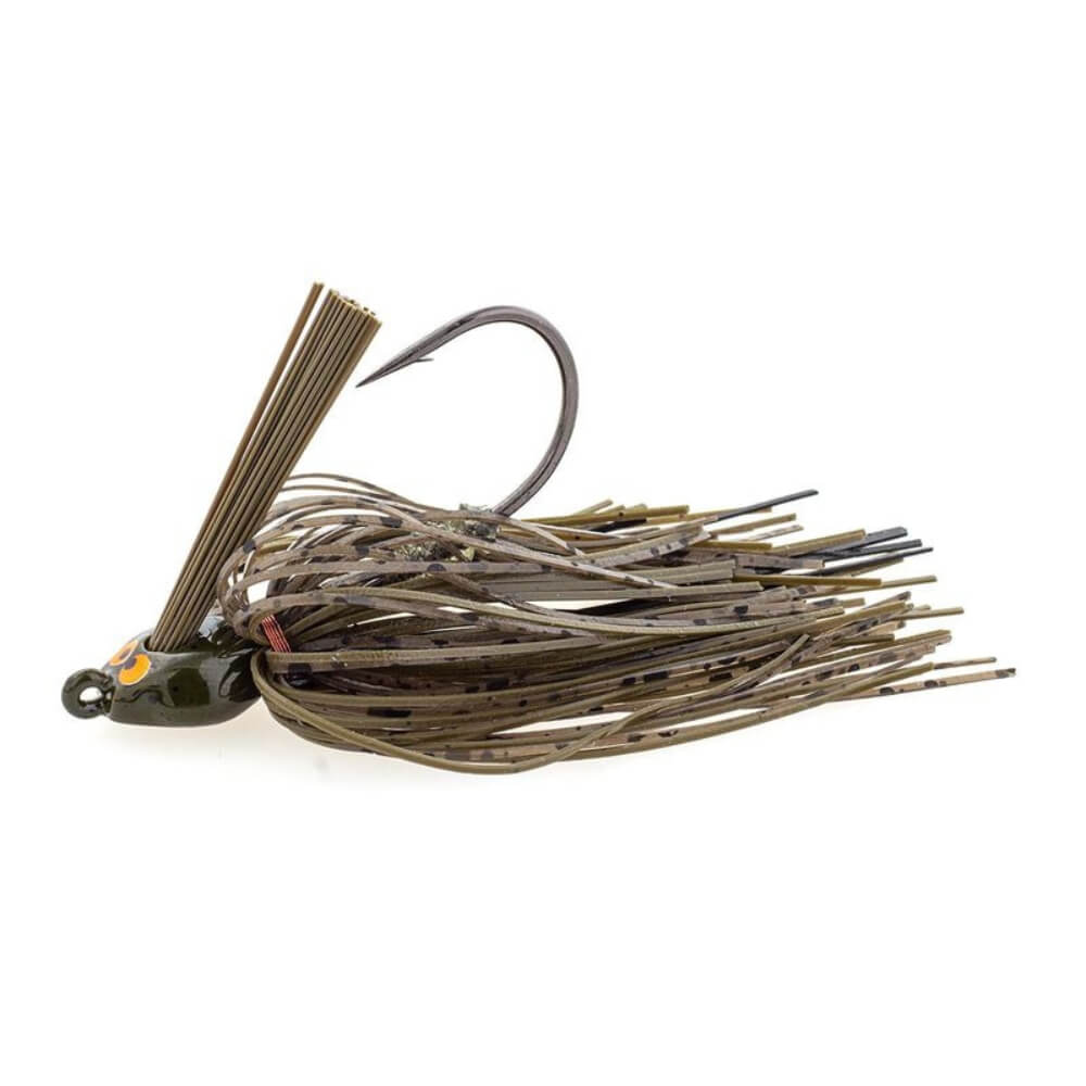 Z-Man CrossEyeZ Snakehead Swim Jig 10,5 g (3/8 oz) Green Pumpkin